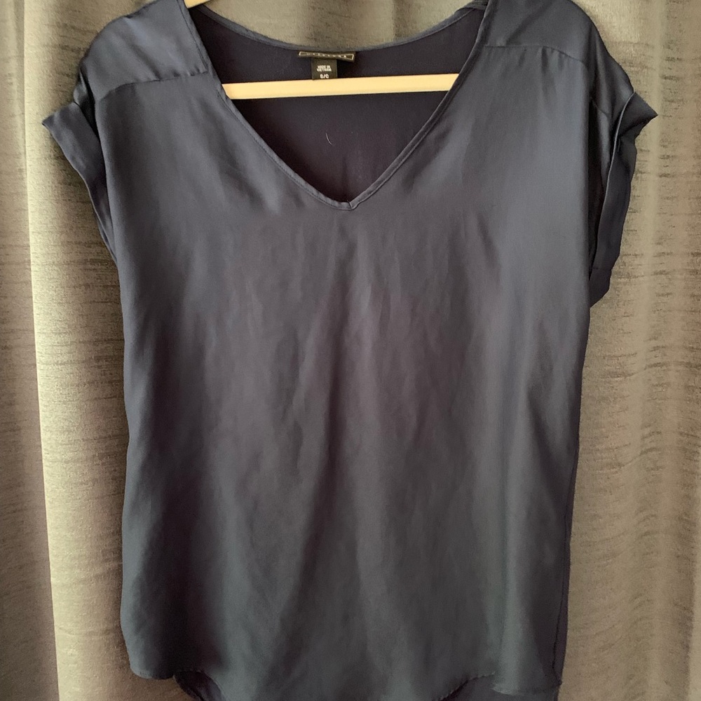 Dark blue dress shirt